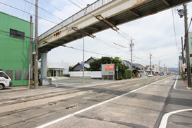 豊橋駅方面